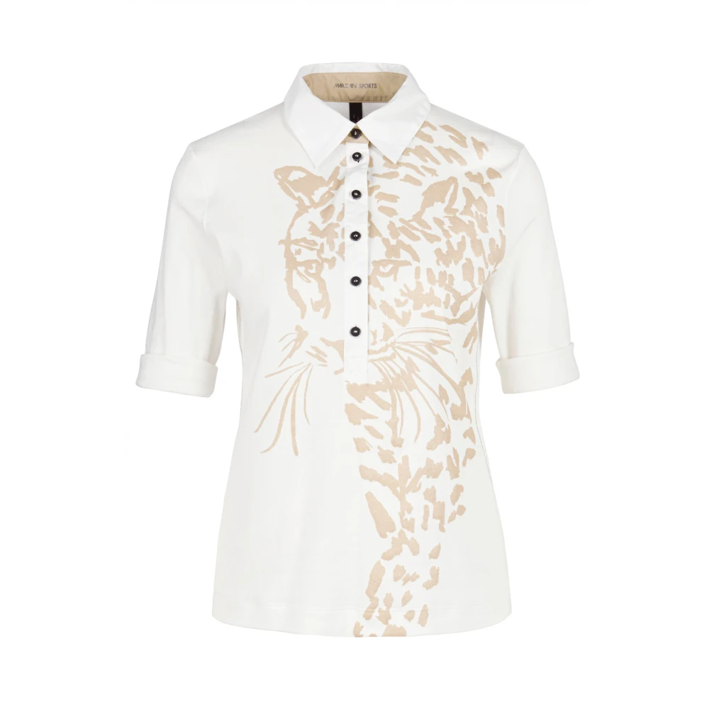 Marc Cain Sportshirts & Tops White Dames