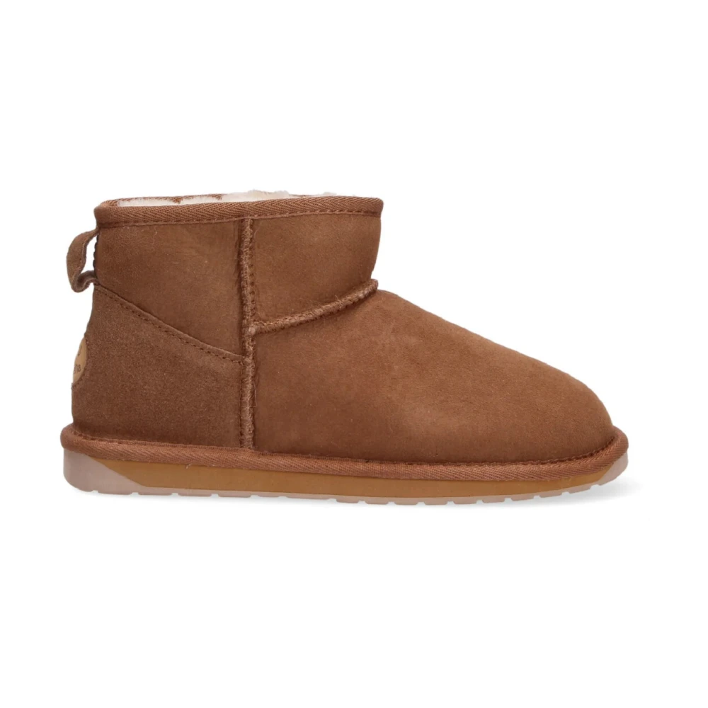 Emu Women's Brown Winter Boots,, Water-Resistant Ankle Boots, Soft And Comfortable Size 3 Uk