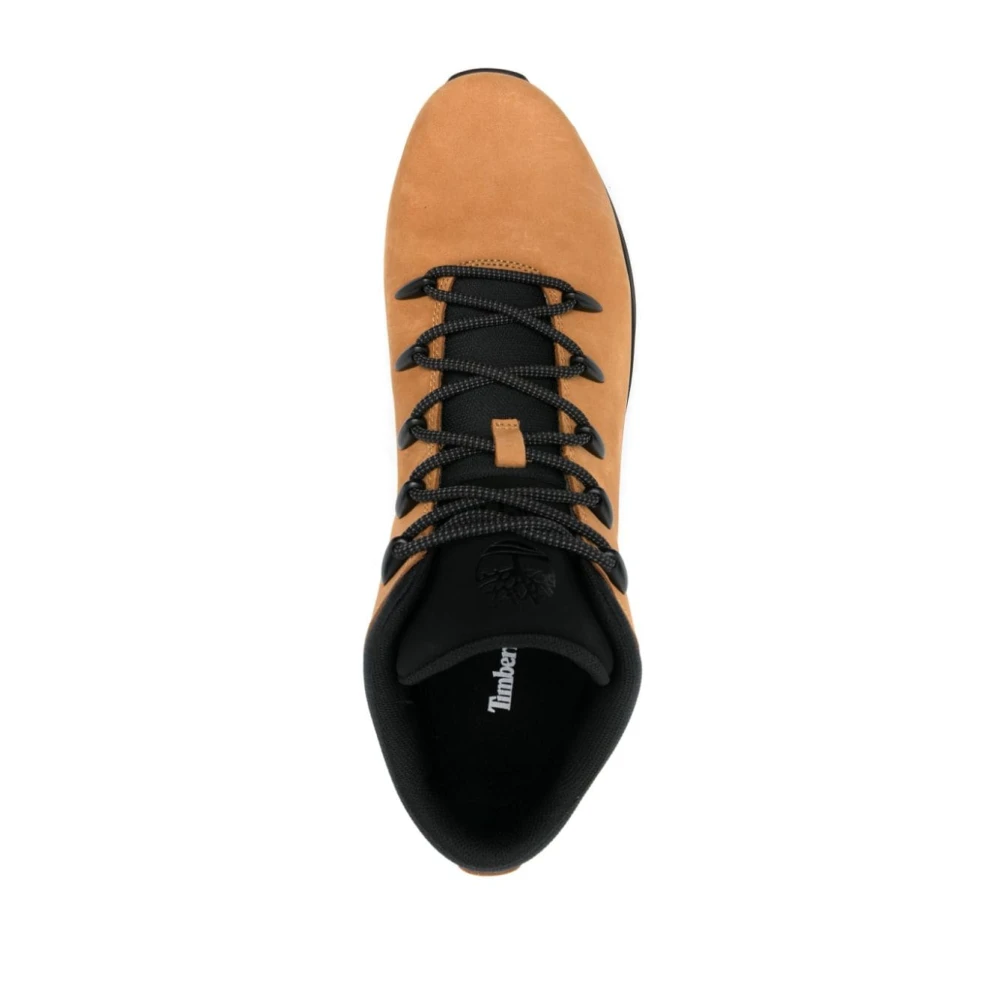 Timberland Bruine Sneakers Amandel Teen Logo Brown Heren