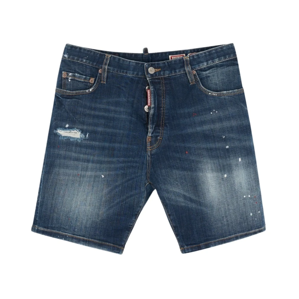 D2 Men's Blue - Easy Red Spots Marine Shorts, Man, : Size 44 - Image 3