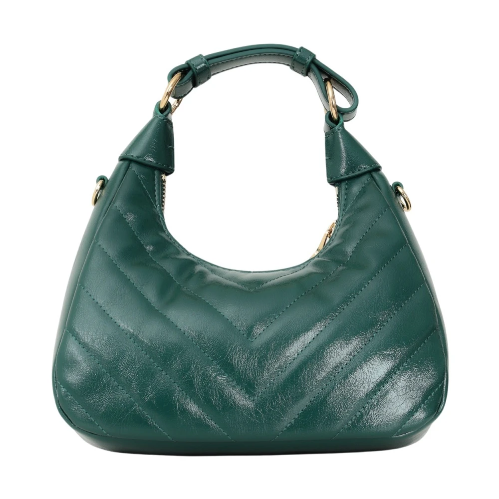 Love Moschino Groene schoudertas met gouden details Green Dames