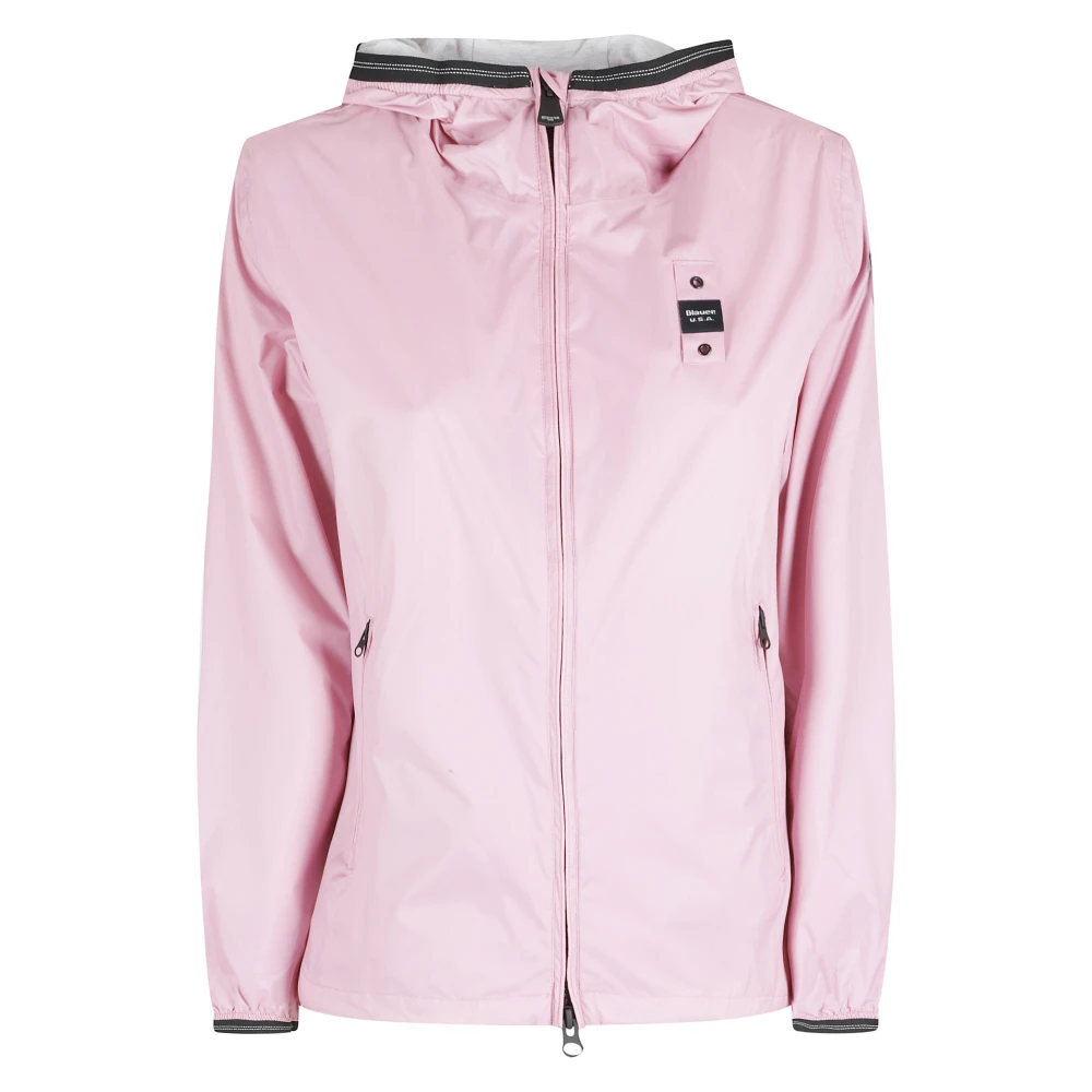 Blauer Women's Pink Light Jackets, L, Anawan Jacket