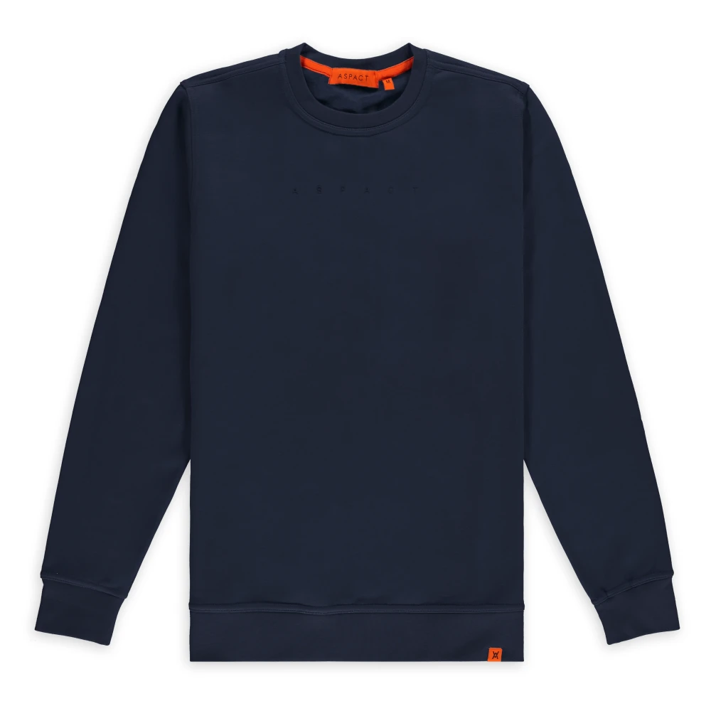 Aspact Cody Crewneck Peacoat MiintoTitle Cody Crewneck Blue Heren