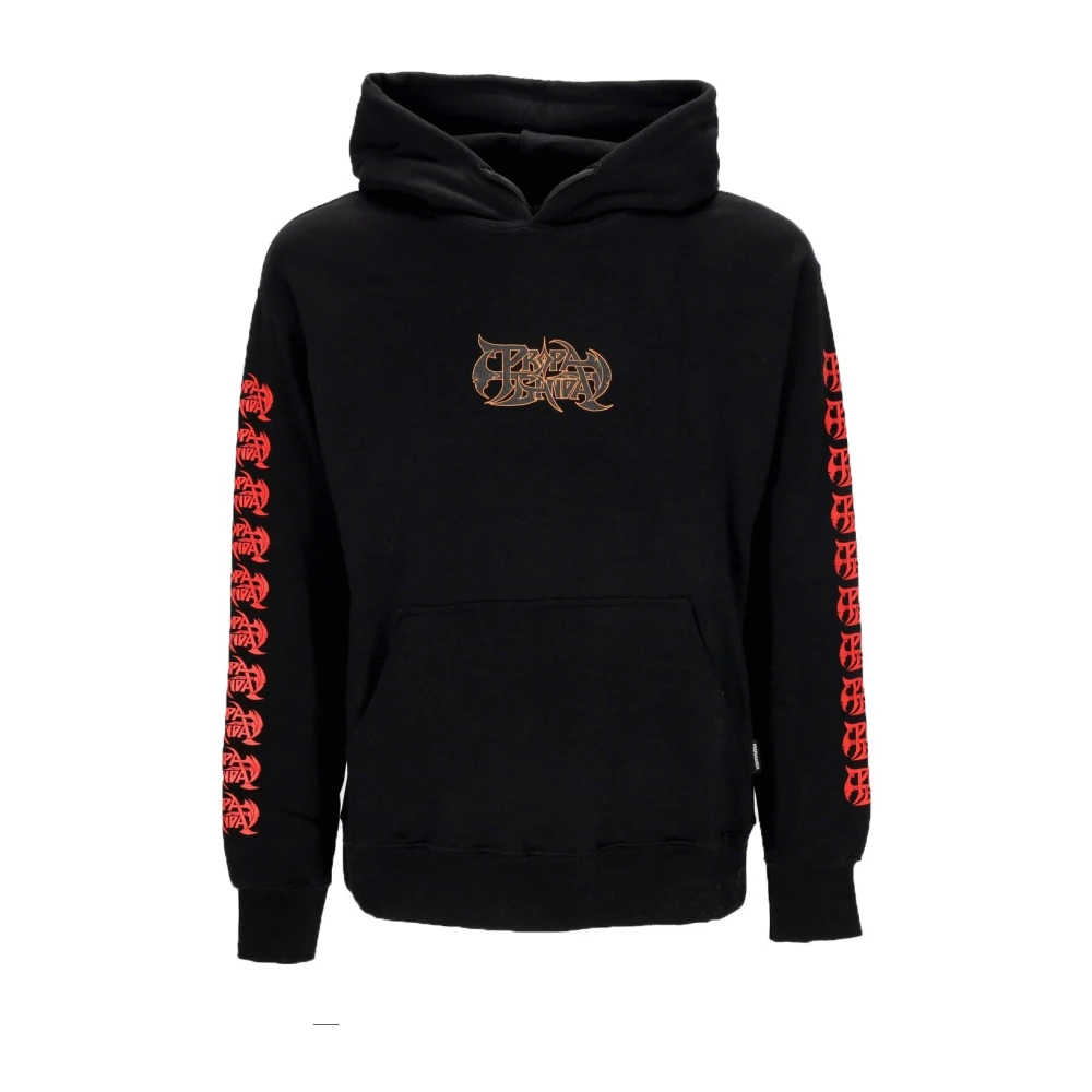 Propaganda Zwarte lichtgewicht hoodie Black Heren