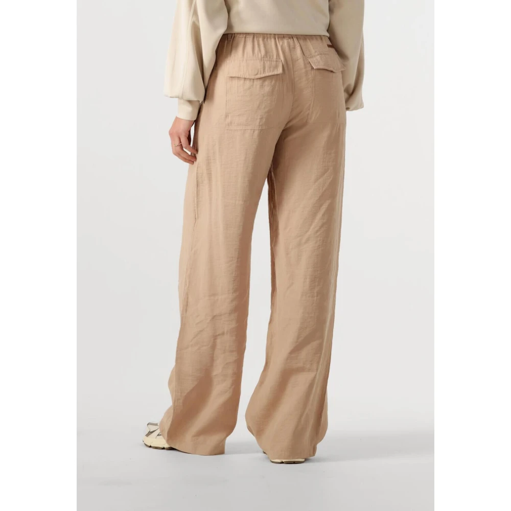 Moscow Wijde Zand Modal Broek Beige Dames