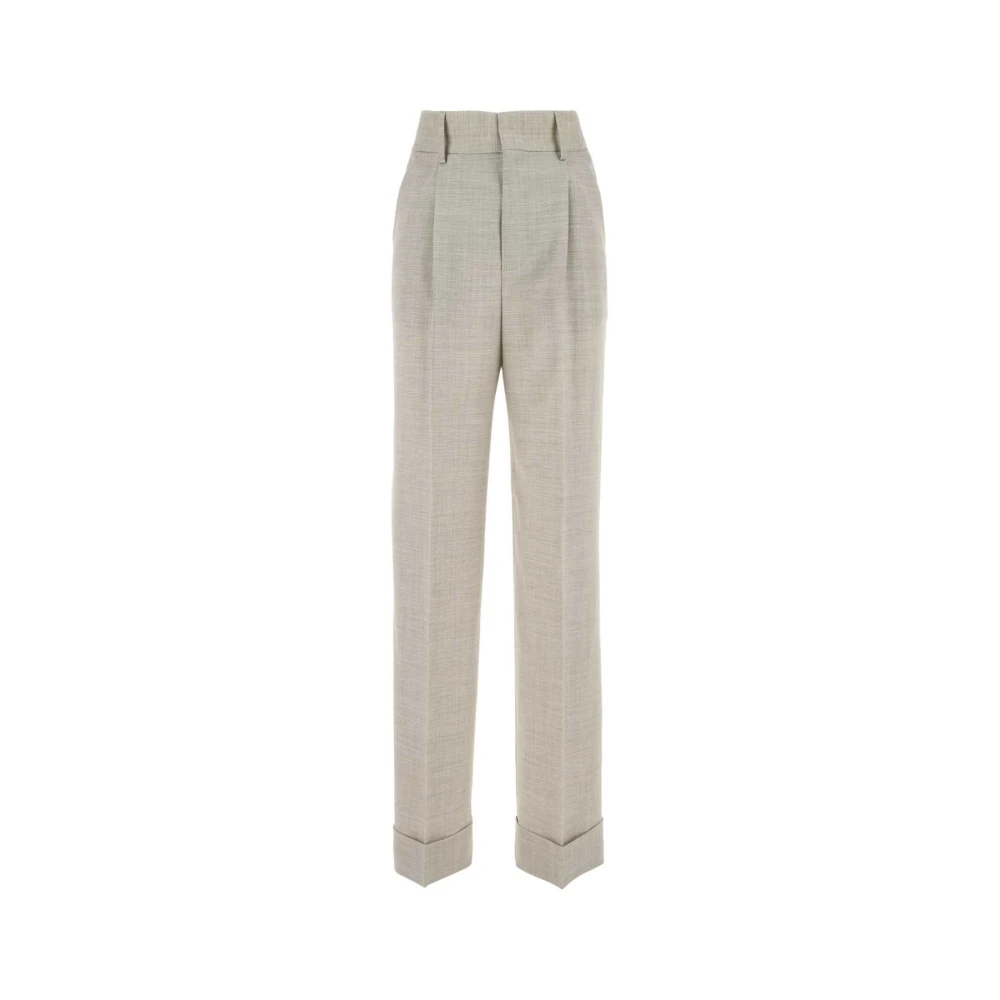 Philosophy Di Lorenzo Serafini Vrouw Grijs Broeken Dames, S, Wol, Stijlvolle Broek Voor Een Fashion Statement