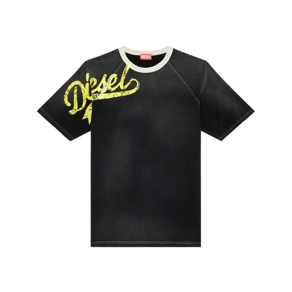 Diesel Hombre Gris Camisetas, Talla: M