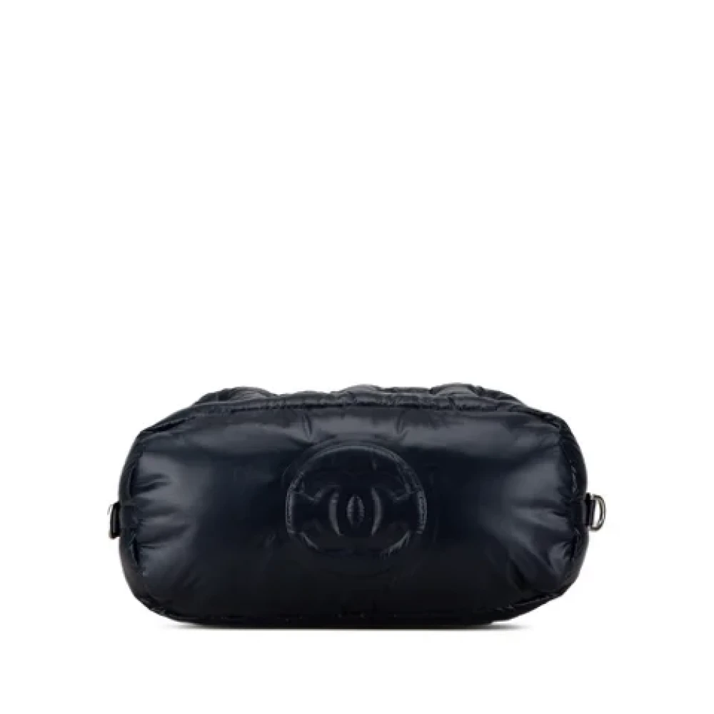 Chanel Vintage Pre-owned Nylon chanel-bags Blue Dames