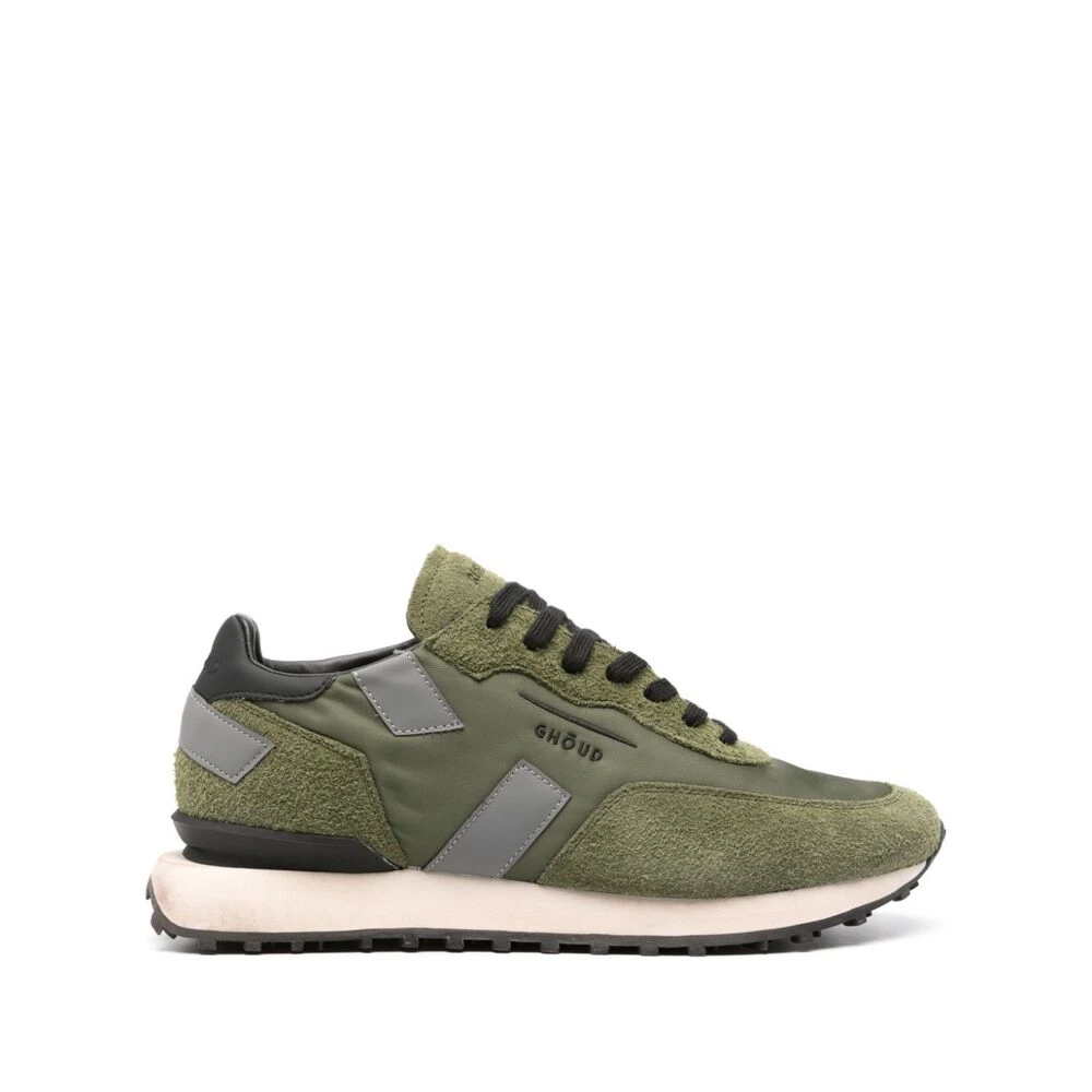 Ghoud Grön Mocka Panel Sneakers Green, Herr