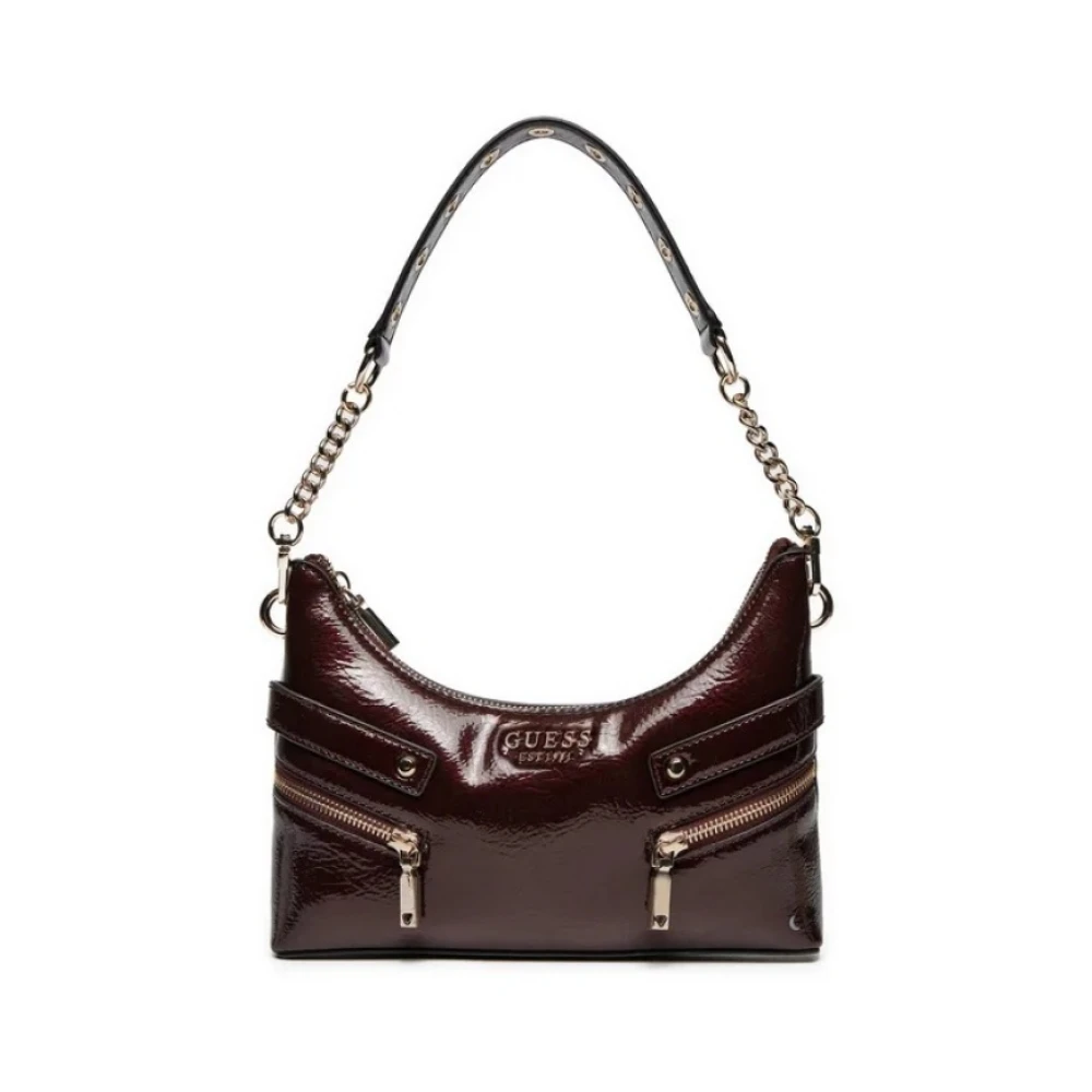 Guess Top Zip Schoudertas Red Dames