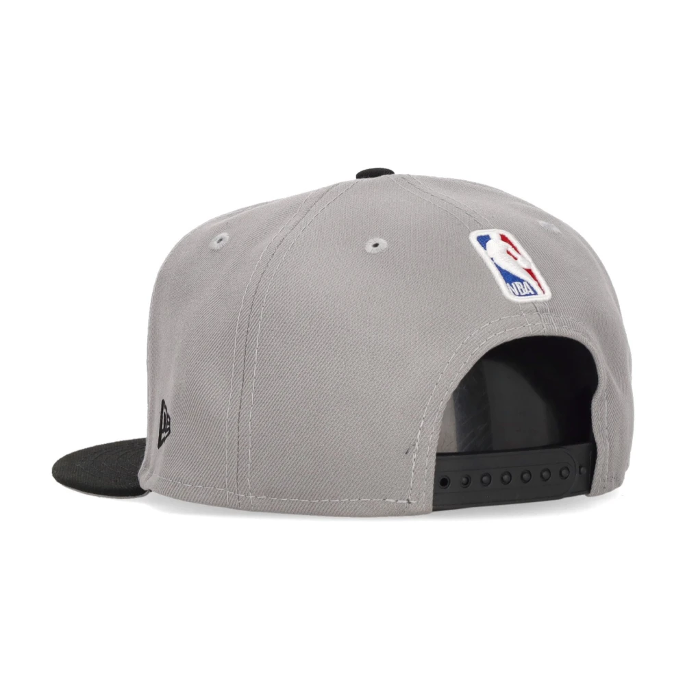 new era NBA Draft Platte Klep Pet in Teamkleuren Gray Heren