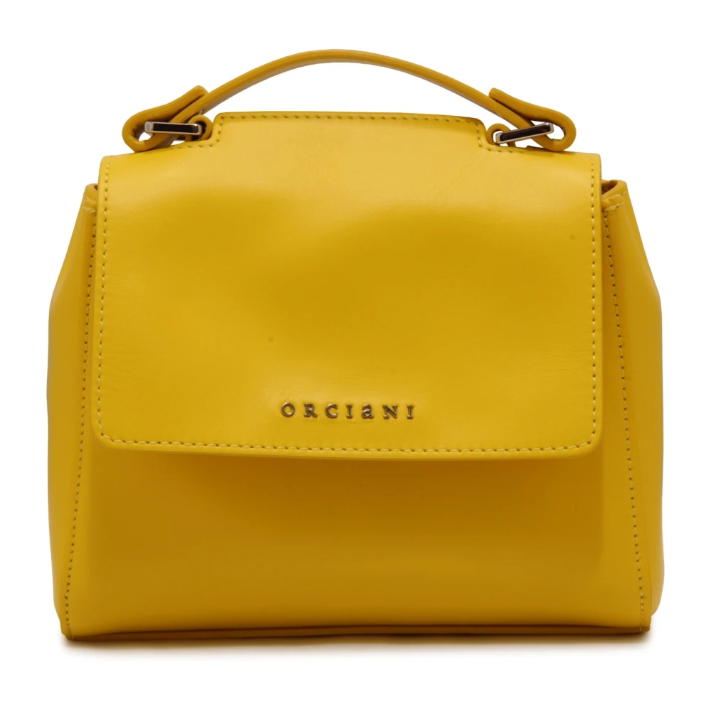 Orciani Femme Jaune Sacs, Taille: One Size B02019 Borsa Liberty