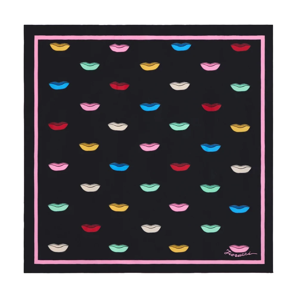Fiorucci Silky Scarves - Female - Silk Scarves - Multicolor - One Size - Accessories