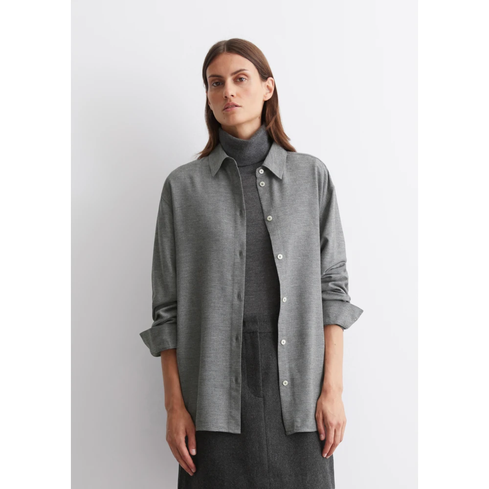 Marc O'Polo Relaxte blouse Gray Dames