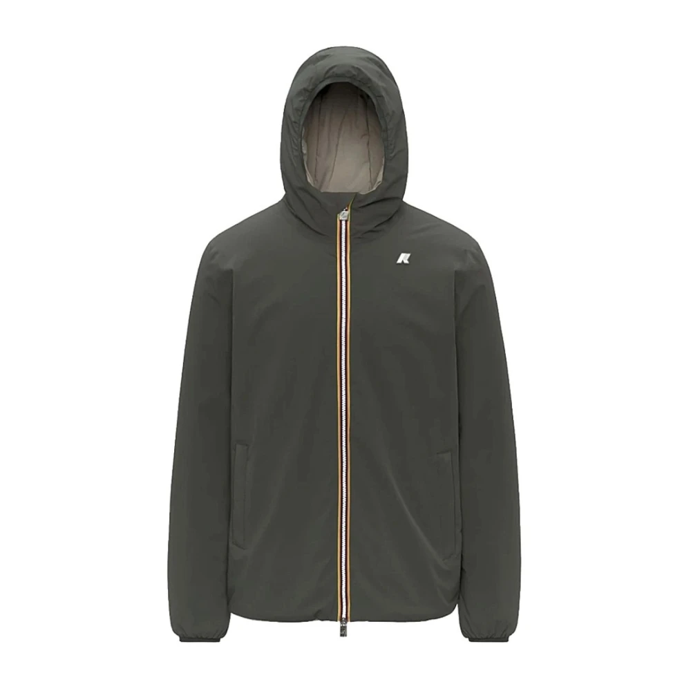 K-Way Hombre Verde - Jack St Warm Reversible Jacket - Jackets - S