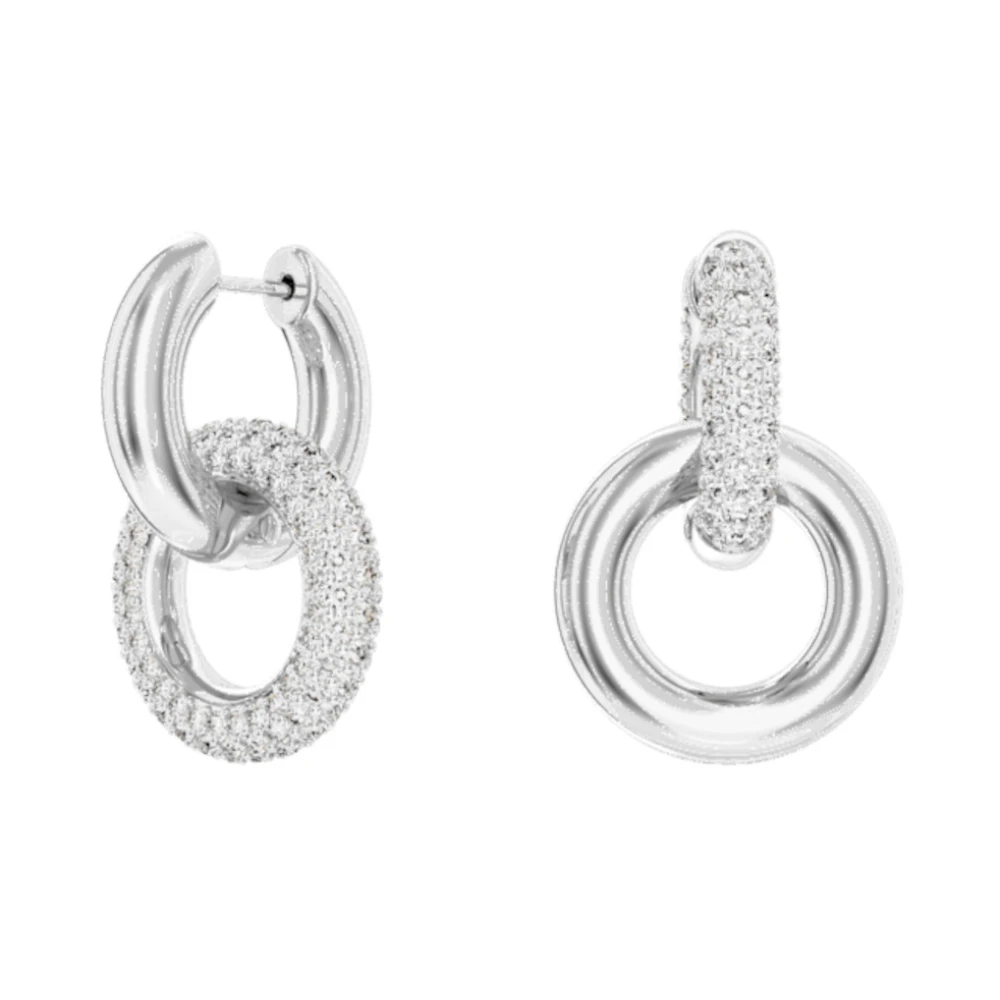 Swarovski Women's Gray Crystal Earrings For Every Occasion