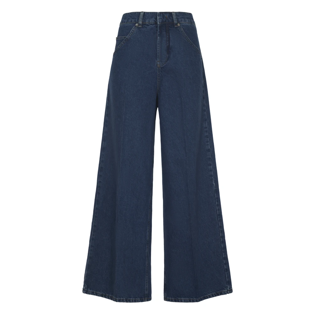 Philosophy di Lorenzo Serafini Stijlvolle Broek door Lorenzo Serafini Blue Dames