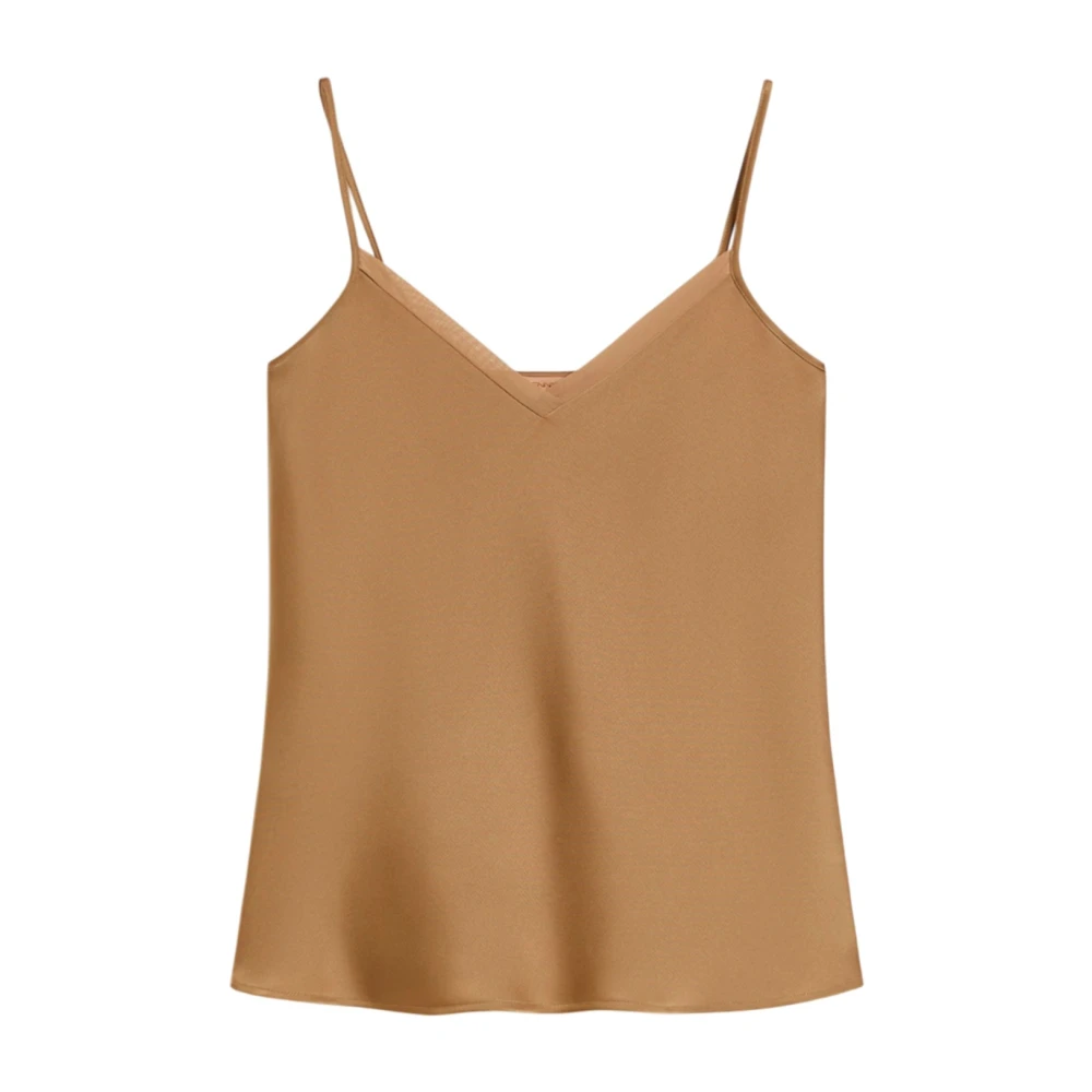 Pennyblack Mujer Beige - Top Sin Mangas - Tops - S - Top Sin Mangas