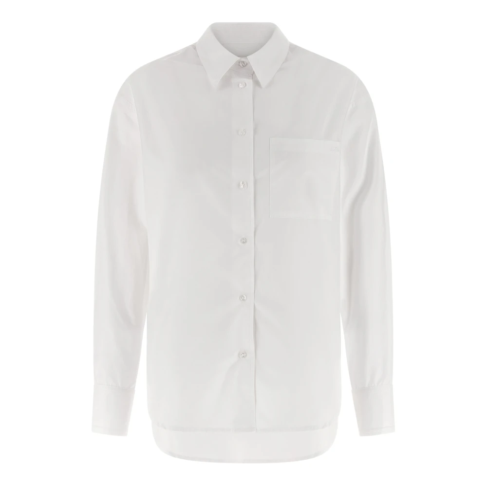 Loulou Studio Women's White Shirts, S, Lee Shirt