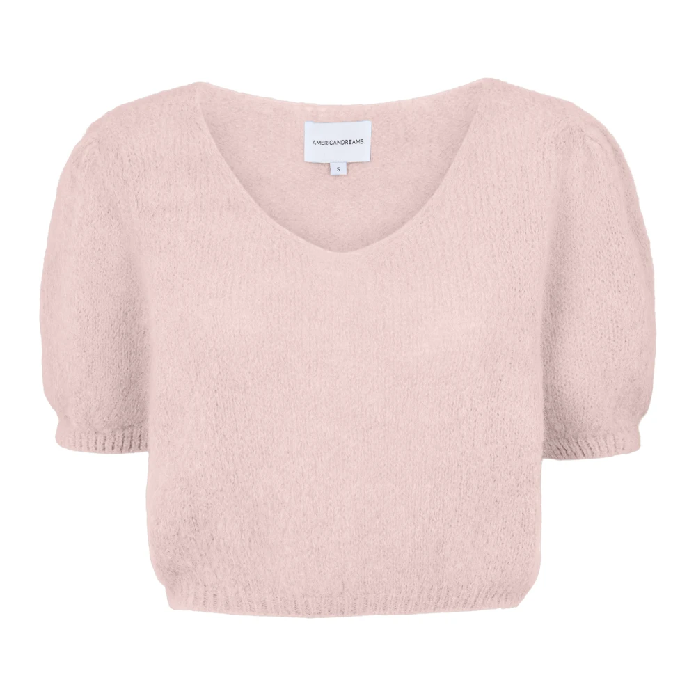 Knitwear > Round-neck Knitwear - - Americandreams - Modalova