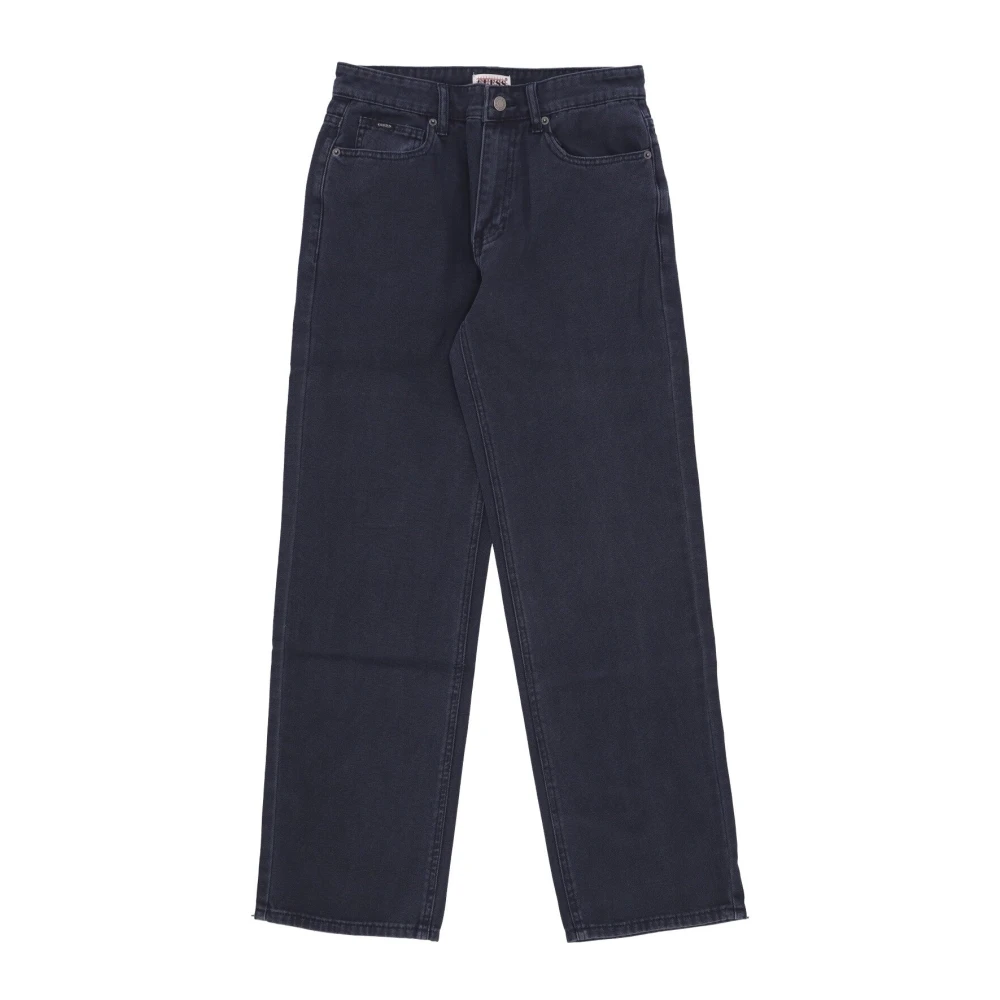 Guess Verouderde Relaxte Zwarte Multi Broek Black Heren
