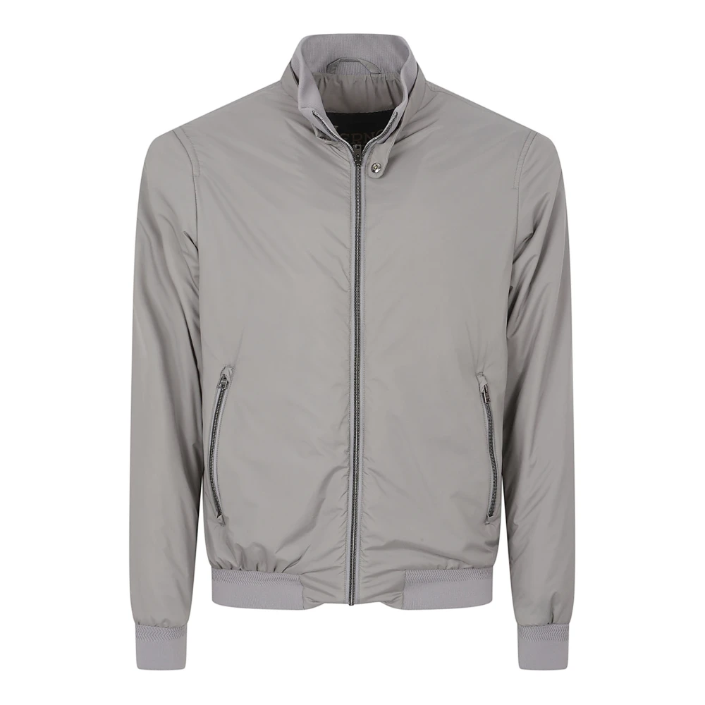Herno Herr Grå Jackor 4XL, Polyester, Bomberjacka