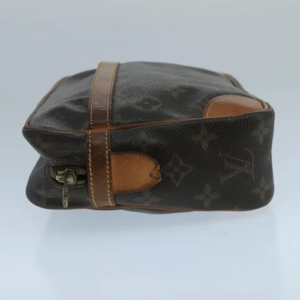 Louis Vuitton Vintage Pre-owned Canvas clutches Brown Dames