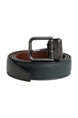 green-leather-belt-with-metal-buckle