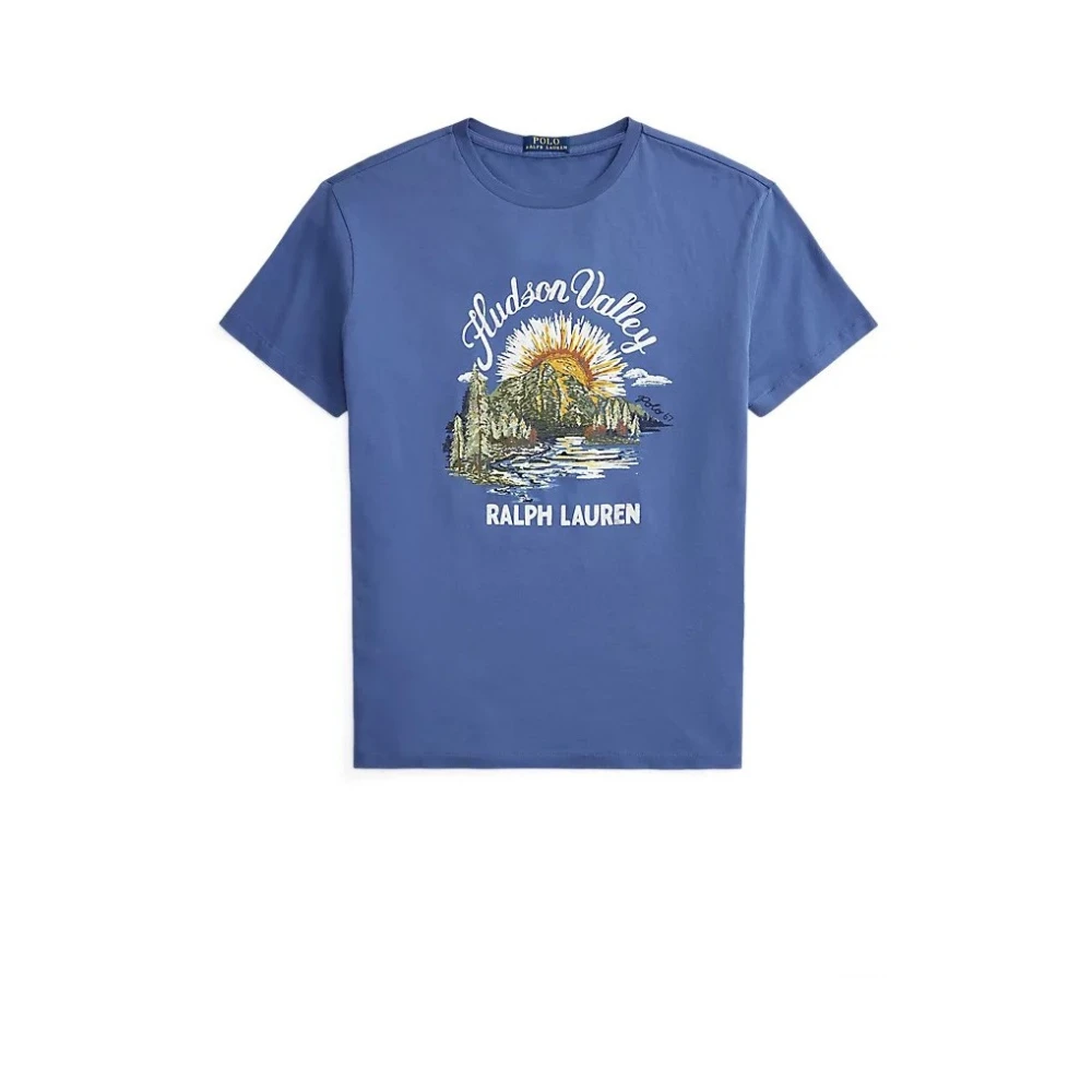 Polo Ralph Lauren Uomo Blu Top, Xl, New,