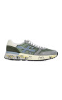 groen-wit-leren-sneakers-ronde-neus