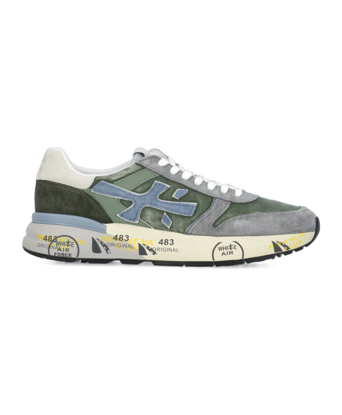 groen-wit-leren-sneakers-ronde-neus
