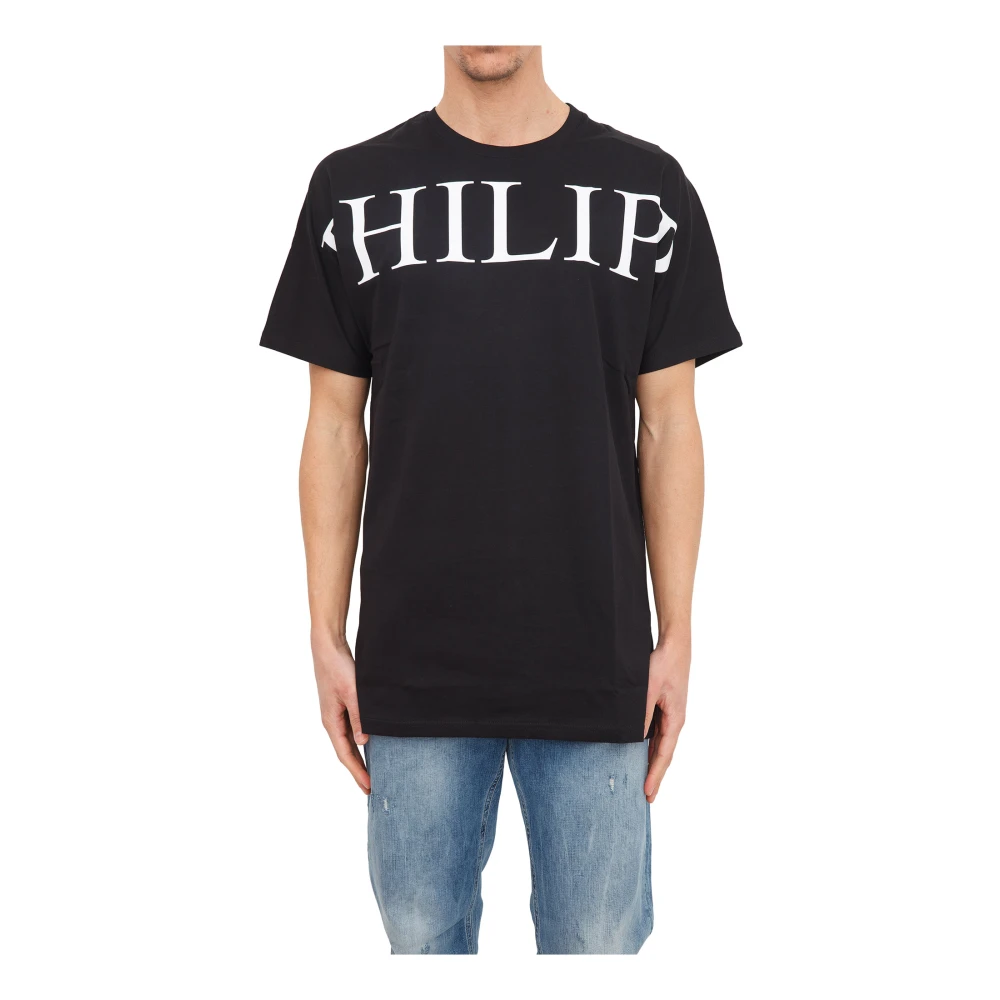 Philipp Plein Black T-Shirts, Male, M, T-Shirt With Unique Design