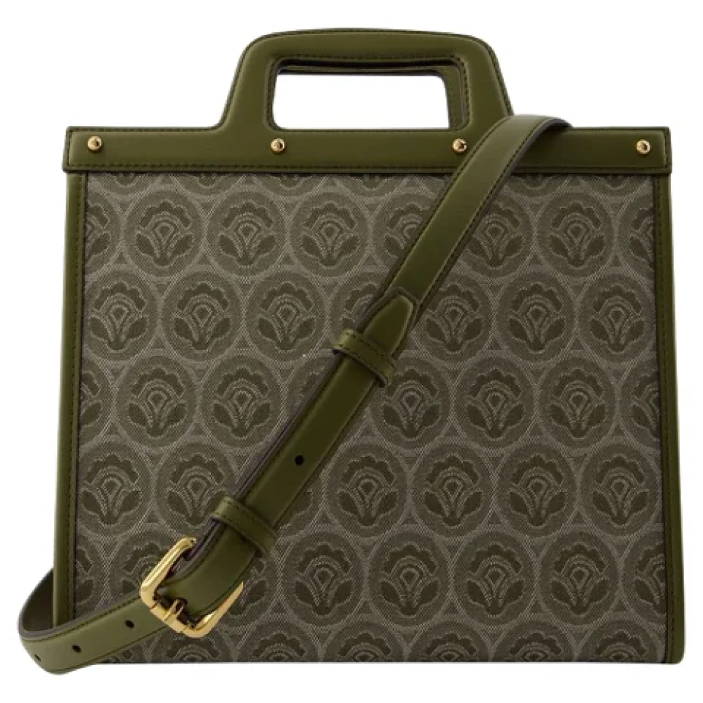 ETRO Cotton handbags Green Dames