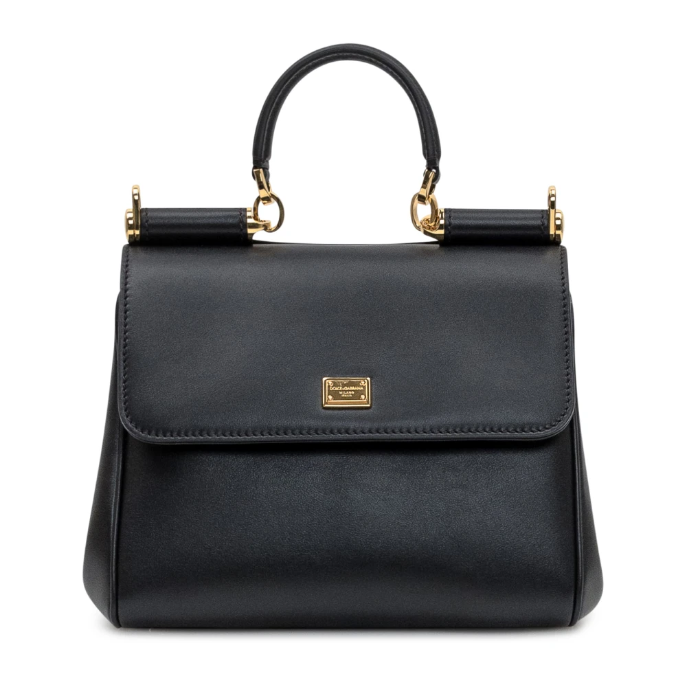 Dolce & Gabbana Women's Black Handbags, One Size, Sicily Handbag