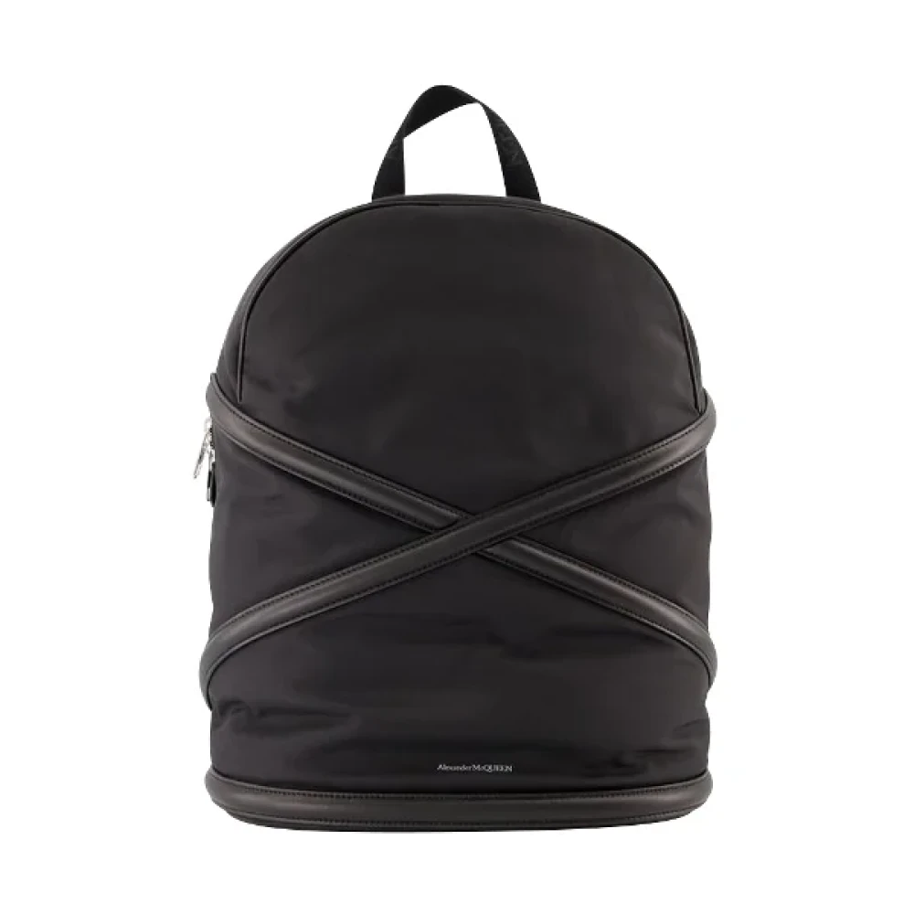Alexander mcqueen Leather backpacks Black Dames
