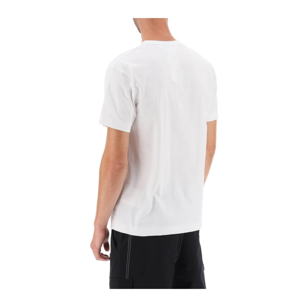 Comme des Garçons Play Sweatshirt T-Shirt Combo White Heren