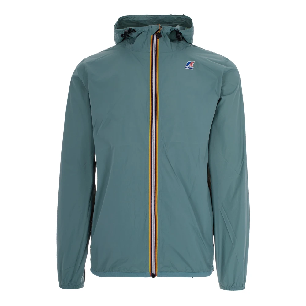 K-Way Men's Green Le Vrai 4.0 Claude Jacket