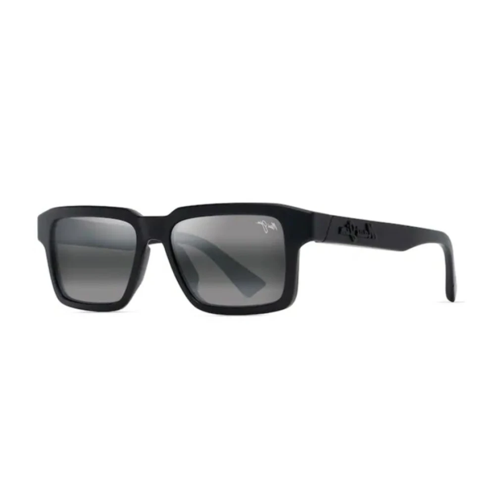 Maui Jim Unisex Black Kahiko - Sunglasses - 53 Mm - Accessories