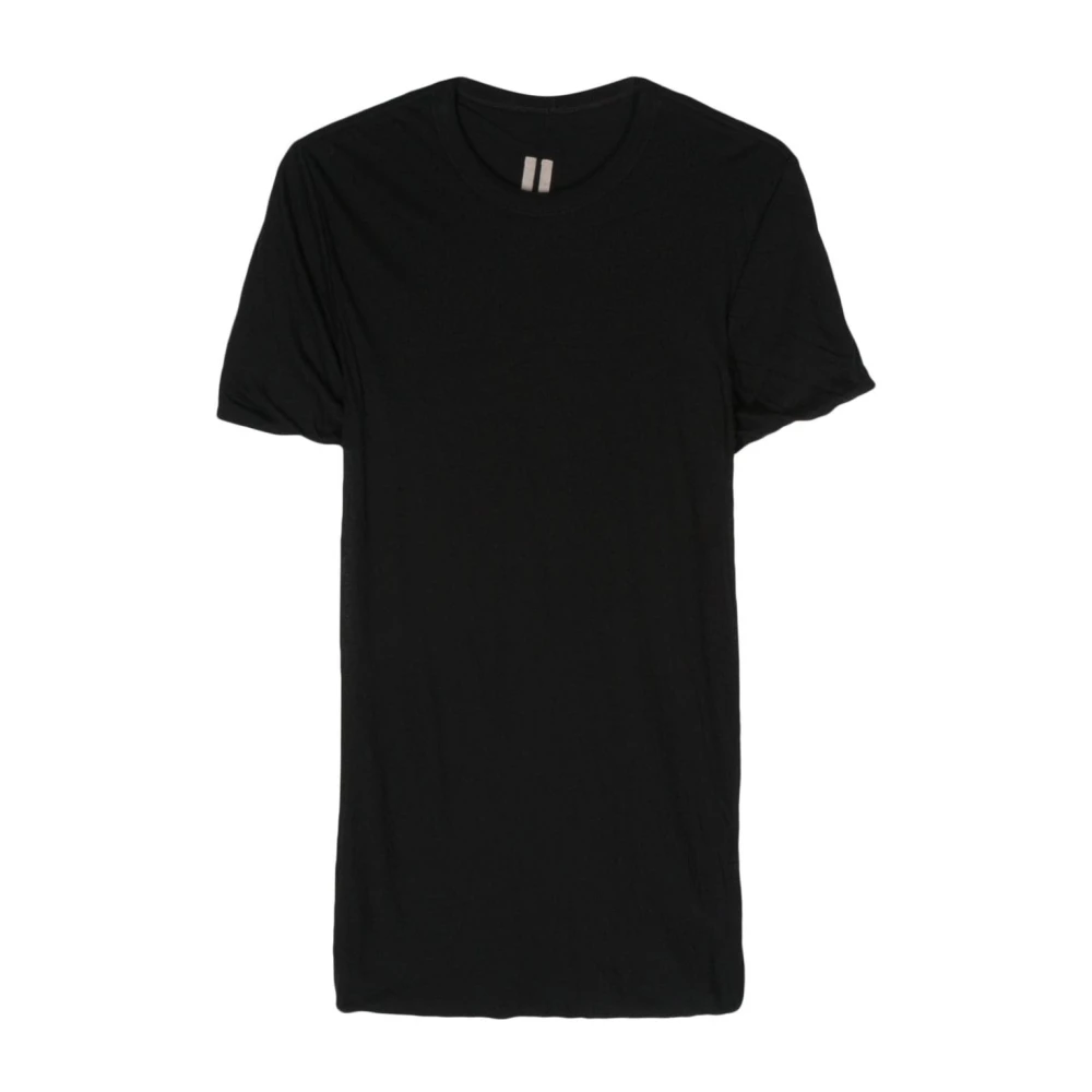 Rick Owens Zwart Dubbellaags Katoenen T-Shirt Black Heren