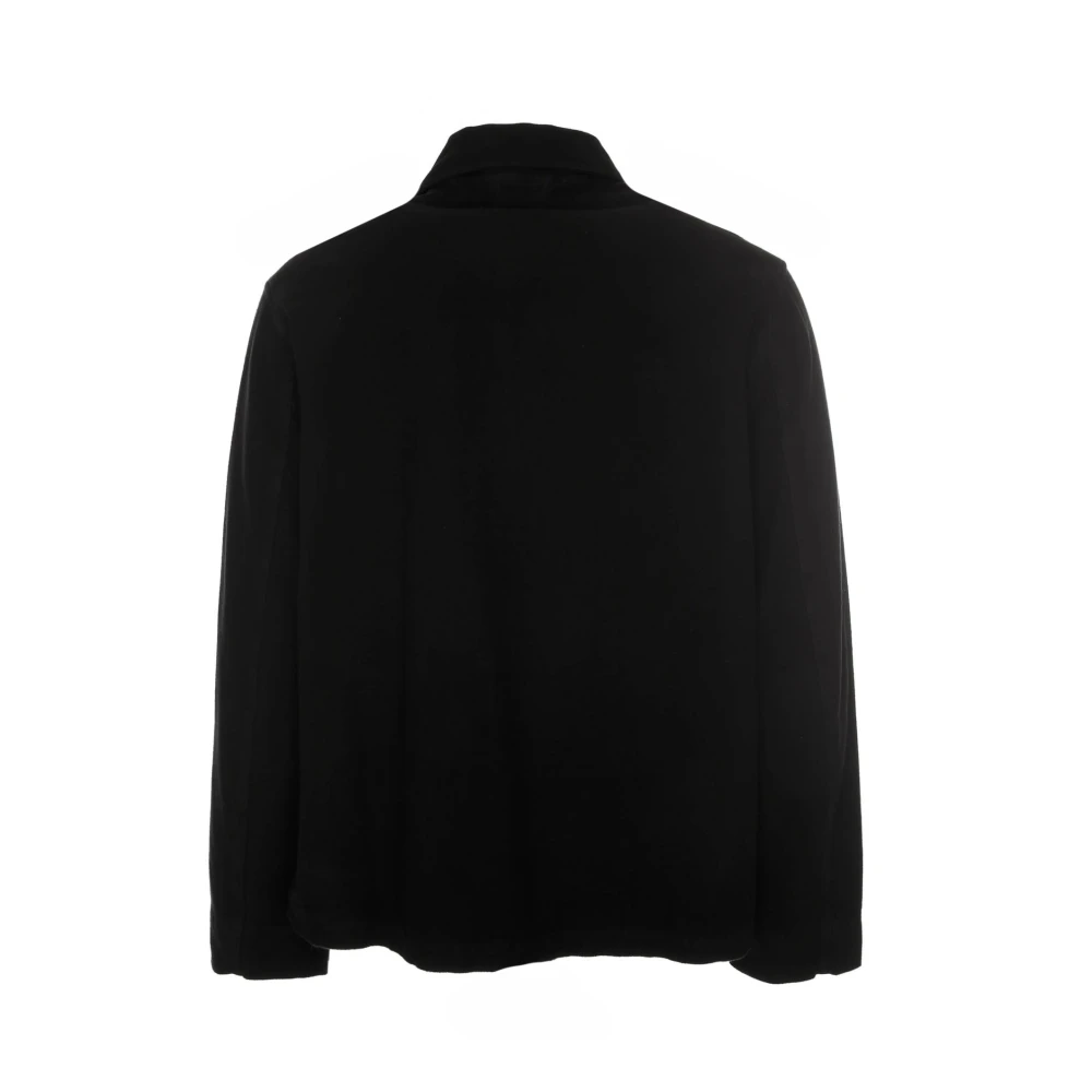 Our Legacy Klassieke Overshirt Avond Coach Jas Black Heren