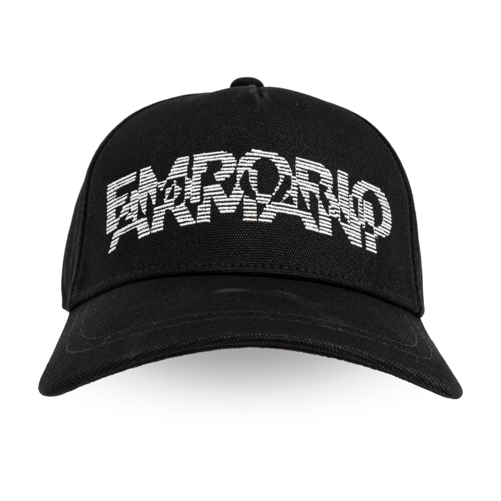 Emporio Armani Baseballpet Black Heren