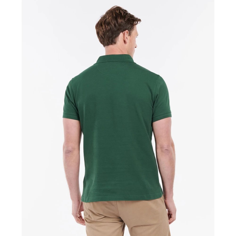 Barbour Sycamore Society Polo Shirt Green Heren