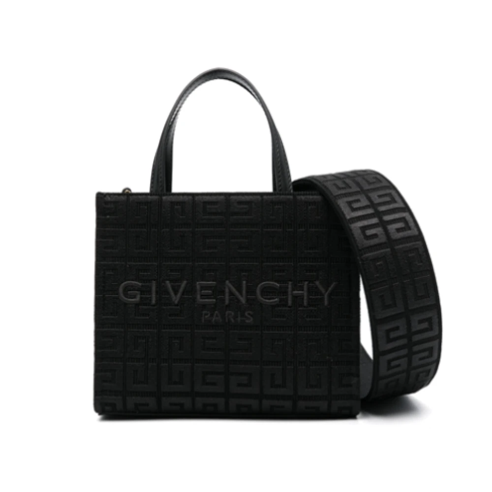 Givenchy Zwarte Mini Tote Tas Black Dames