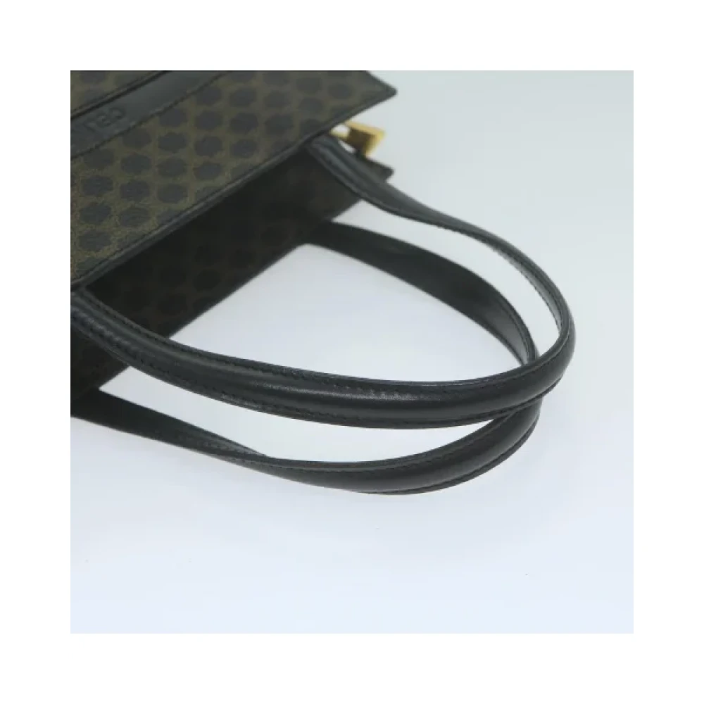 Celine Vintage Pre-owned Leather handbags Brown Dames