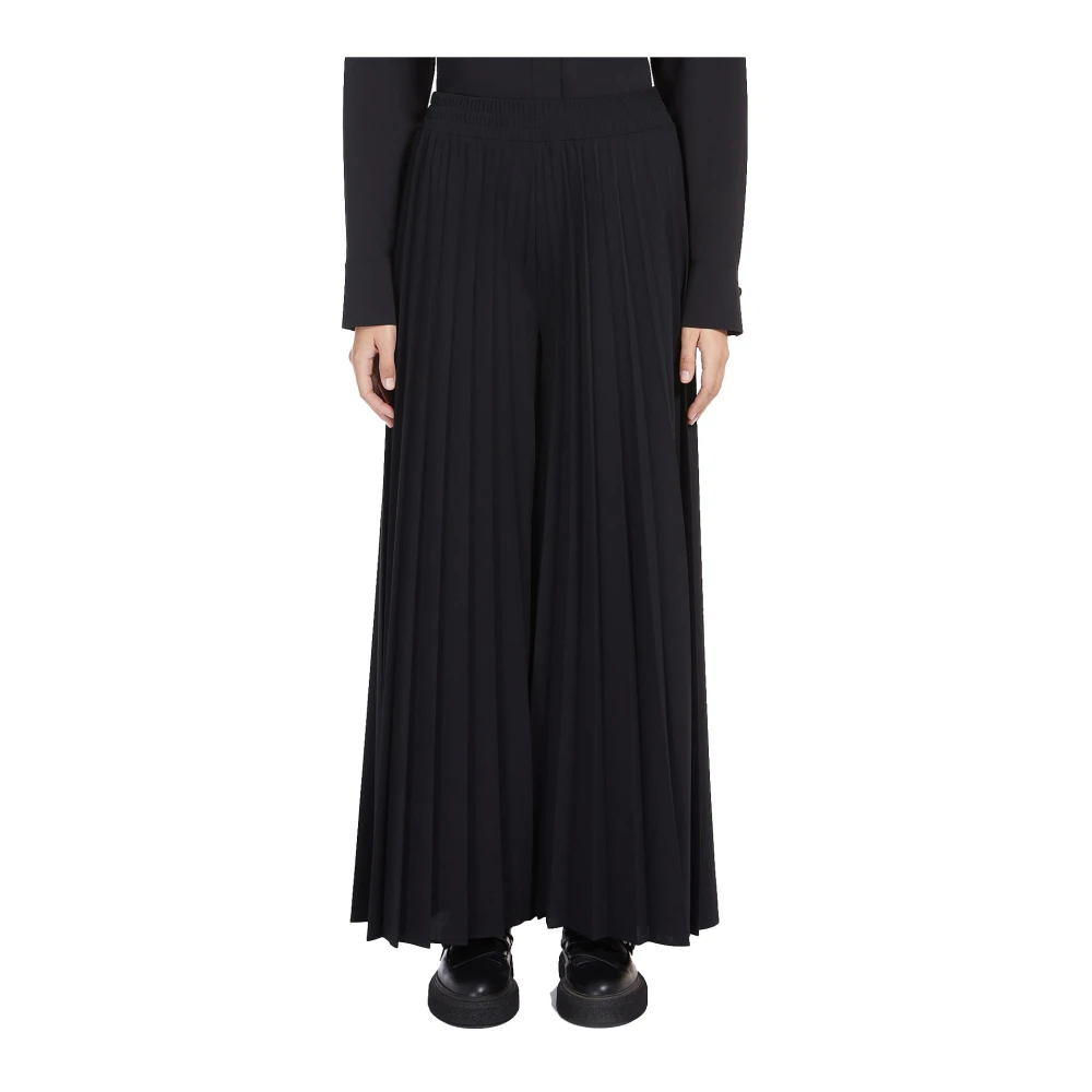 Max Mara Zwarte Easywear Broek Arizia Black Dames