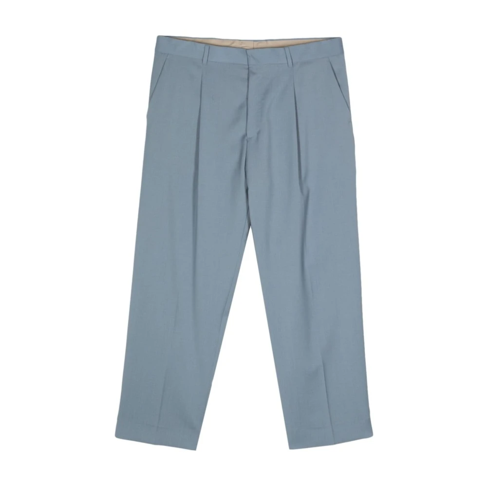 Costumein Cropped Trousers Gray Heren