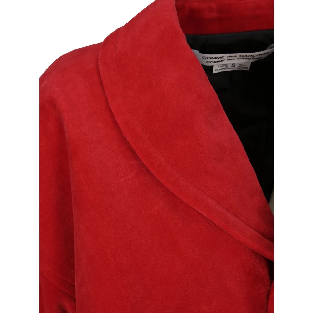 Comme des Garçons Stijlvolle Damesjas Red Dames