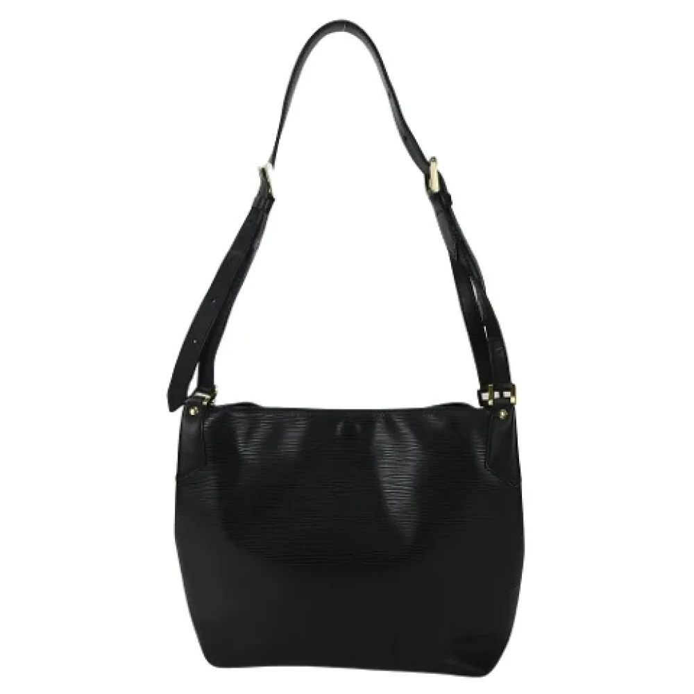 Louis Vuitton Vintage Pre-owned Leather louis-vuitton-bags Black Dames