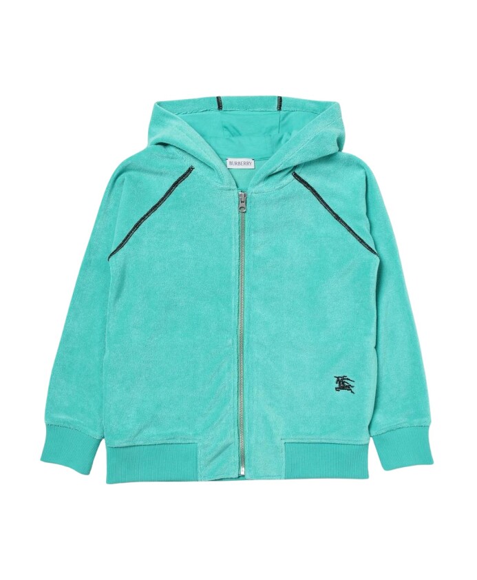sweat-a-capuche-zippe-vert