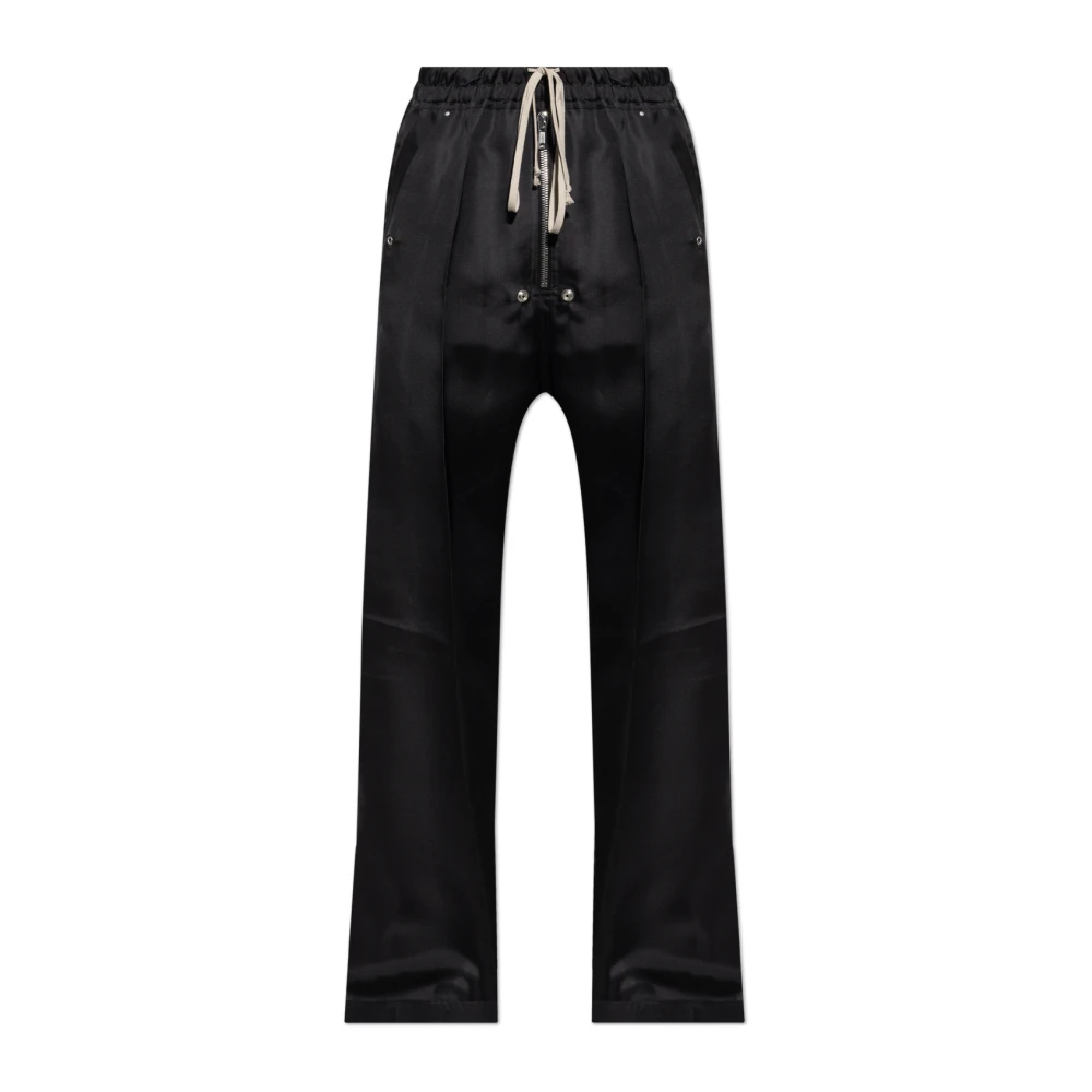 Rick Owens Wide Bella Broek Black Heren